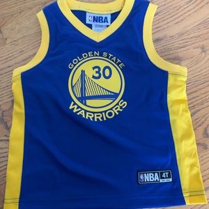 NBA Warriors Curry Jersey  4T!